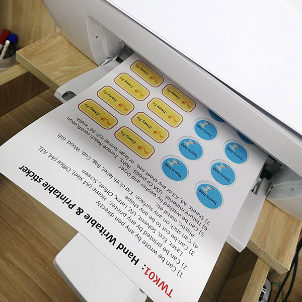 Inkjetstickers voor kleding